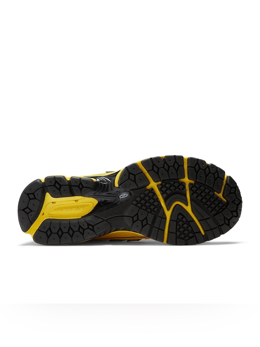 New Balance mens Yellow and Black Athletic Sneakers - Picture 6 of 6